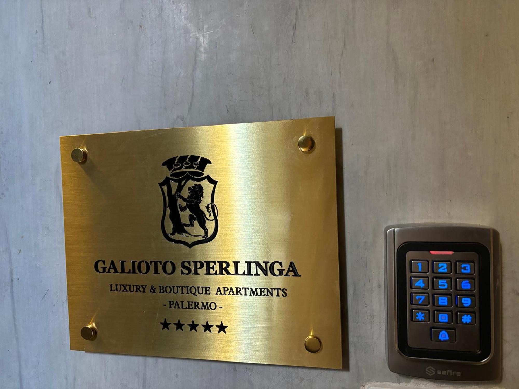 Galioto Sperlinga Luxury Boutique Apartments Palermo Exterior foto